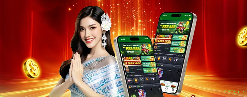 App 4444game para Android e iOS - download grátis